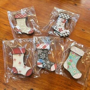 Hand painted Christmas Ornament‎  Money Holders priceless